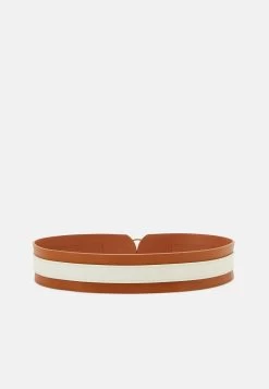Anna Field Waist Belt - Cognac/White -Anna Field 02fb80d705ca4e89a13325687741edc9