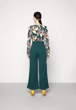 Anna Field Jumpsuit - Dark Green/Yellow -Anna Field 03cd4744a3114e5dabc333db7a3180ff