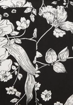 Anna Field Trousers - Black/Off White -Anna Field 06a0180e9478455cade561d06d2e289a