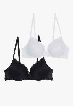 Anna Field 2 Pack - Underwired Bra - White/Black -Anna Field 0c2f585a722249e38dd1bd6fbbd2e88b