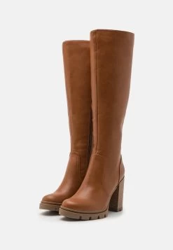 Anna Field High Heeled Boots - Cognac -Anna Field 0d736aa8acf44bc89badfe007b3c2a48