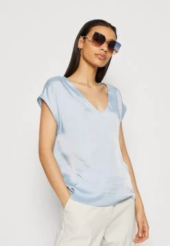Anna Field Basic T-Shirt - Light Blue -Anna Field 0d81a9fac77c4c5dabef03d4d45d43c6