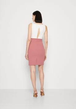 Anna Field Jersey Dress - White/Pink -Anna Field 15d37c1493914cb4a63dc360fdfd4523