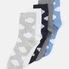 Anna Field 5Pk Cloud Socks - Socks - Multi-Coloured