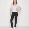 Anna Field 2 Pack - Leggings - Trousers - Black/Dark Blue -Anna Field 19ac1bad84f1403f8e3e00e57d462c66