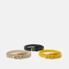 Anna Field 3 Pack - Belt - Black/Yellow/Taupe -Anna Field 1e3443241306439d9fcdc1f6a4508ff9