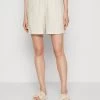 Anna Field Linen Mix - Shorts - Beige -Anna Field 1fad806704744ce68e5911c3143c569e