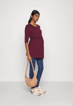 Flare Top- Long Sleeved Top - Dark Red 8 Flare Top- Long Sleeved Top - Dark Red -Anna Field 208f7d924943429aae74948598220143