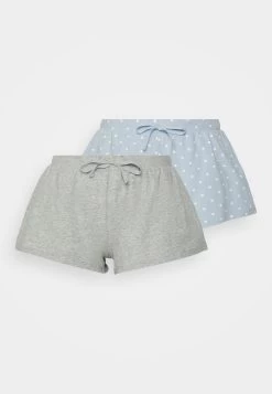 Anna Field Short 2 Pack - Pyjama Bottoms - Blue -Anna Field 21b2f6a2b82a41ed8386e9f4627d14c2