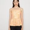 Anna Field Top - Orange -Anna Field 27877fdcd23542eb8a5b334b796bccb6