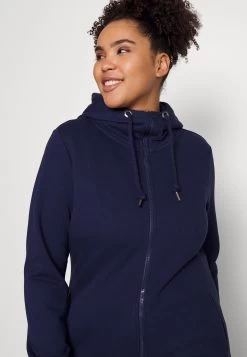 Zip-Up Sweatshirt - Dark Blue 11 Zip-Up Sweatshirt - Dark Blue -Anna Field 279e42e8222d473389269c6f45b6ba33