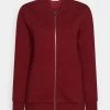 Anna Field Zip-Up Sweatshirt - Bordeaux -Anna Field 32980d8818a146d5a4d9d945af015096