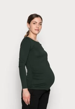 2 Pack - Long Sleeved Top - Dark Green/Bordeaux 12 2 Pack - Long Sleeved Top - Dark Green/Bordeaux -Anna Field 3371c712503f4e348df19c8082bb7d4c