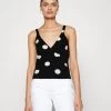 Anna Field Top - Black/White -Anna Field 33b08169e81a4225b531871deabae5ae