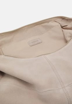 Anna Field Leather - Handbag - Taupe -Anna Field 3711bd32eaa84435b36f940e3227775f