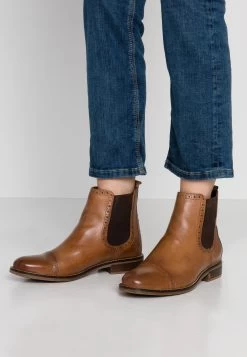 Anna Field Leather - Classic Ankle Boots - Cognac