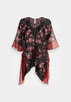 Anna Field Summer Jacket - Black/Blue/Red -Anna Field 3c712a379dae4018be3ee33aeccc7c84