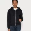 Anna Field Zip-Up Sweatshirt - Black -Anna Field 3fd3b03023274f4b86464bc2707471c8