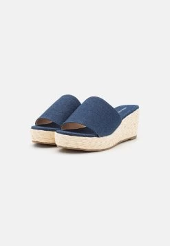 Anna Field Heeled Mules - Blue Denim -Anna Field 471a440245b141e1bd1913bb91818787