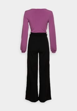 Anna Field Jumpsuit - Purple/Black -Anna Field 506685f804224eada5f0c0eaedbe5e32