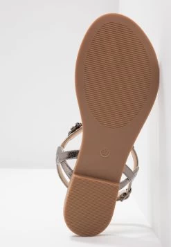 Anna Field T-Bar Sandals - Gunmetall -Anna Field 50ef225ab1ca4bcd850a02e6a66dc358