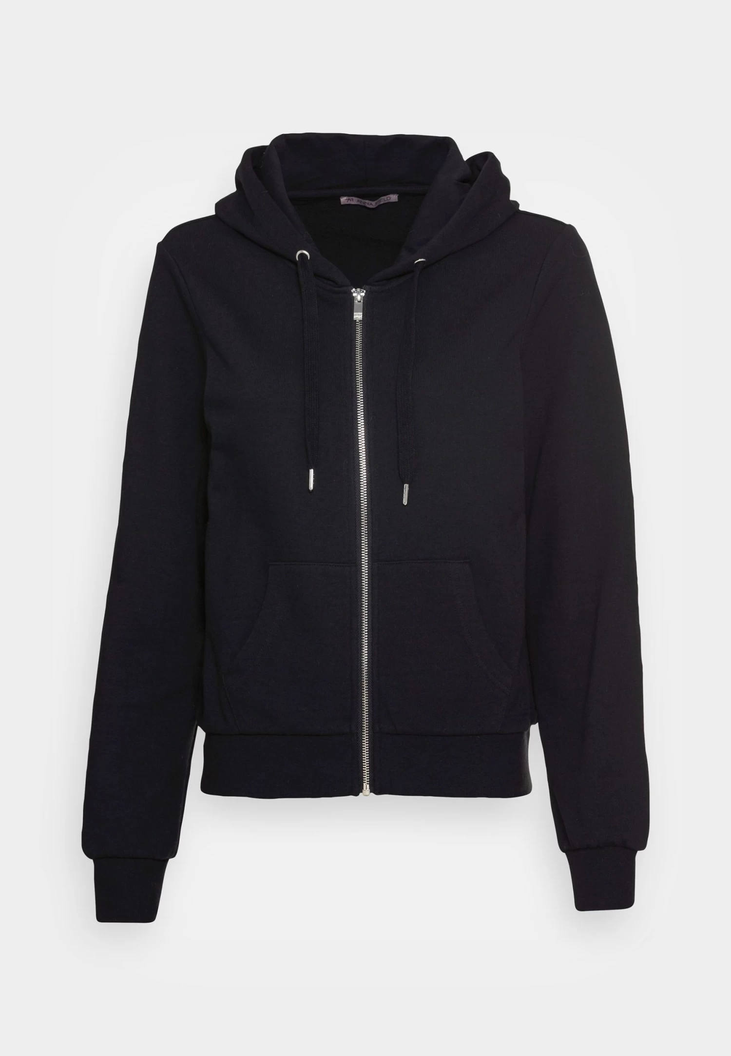Anna Field Zip-Up Sweatshirt - Black 6 Anna Field Zip-Up Sweatshirt - Black - Image 4