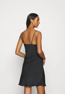 Anna Field Hammered Satin Nightie - Nightie - Black -Anna Field 582eef8b55cc48b49fe9b0e88e2892d9