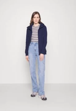 Zip-Up Sweatshirt -Dark Blue -Anna Field 5f9ebdf724df4968be08a674c93158cd