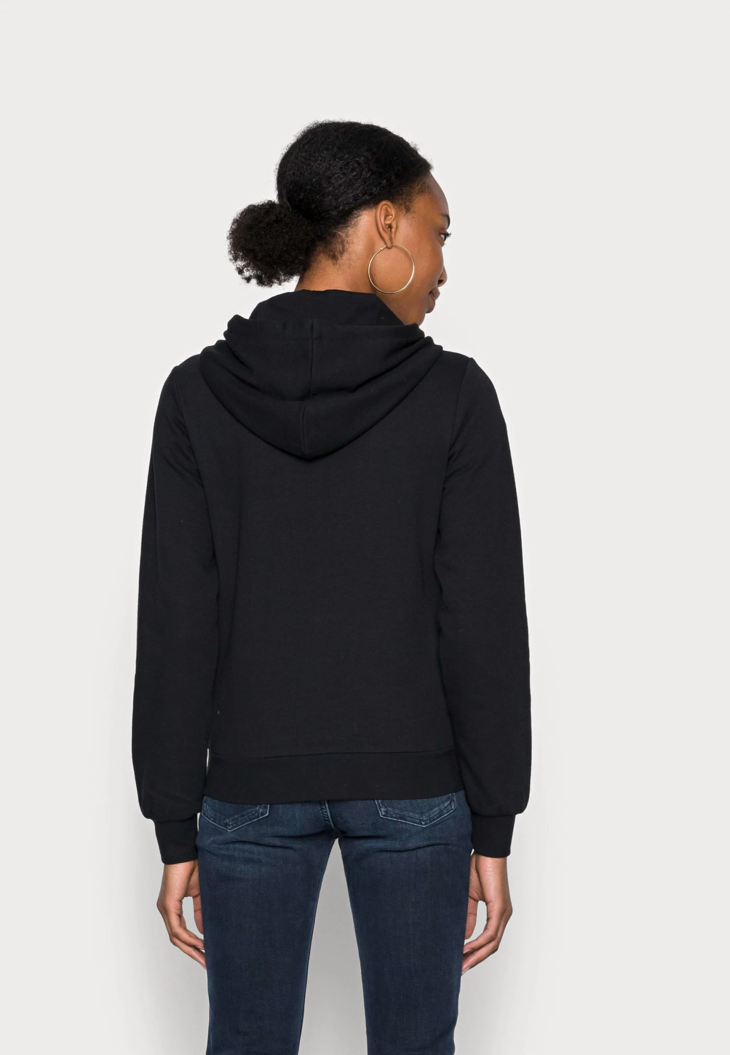 Anna Field Zip-Up Sweatshirt - Black 5 Anna Field Zip-Up Sweatshirt - Black - Image 3