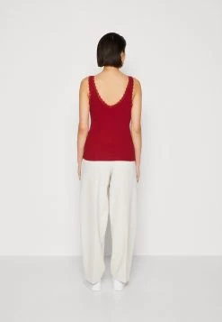 Anna Field Top - Dark Red -Anna Field 611329bc143c487ab73c6520c9ca3a36