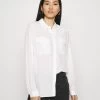 Anna Field Basic Blouse With Front Pockets - Button-Down Blouse