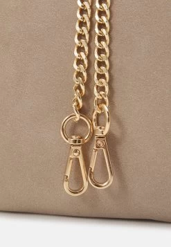 Anna Field Leather - Clutch - Taupe -Anna Field 67a7cd997fca425fa7e5dcd0ad325ece