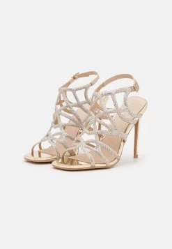 Anna Field Leather - High Heeled Sandals - Gold -Anna Field 684878368bdd4ca7b43bae05e6542152