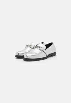 Anna Field Slip-Ons - Silver -Anna Field 6878799dfd884947a08fdd2c99d30a9e