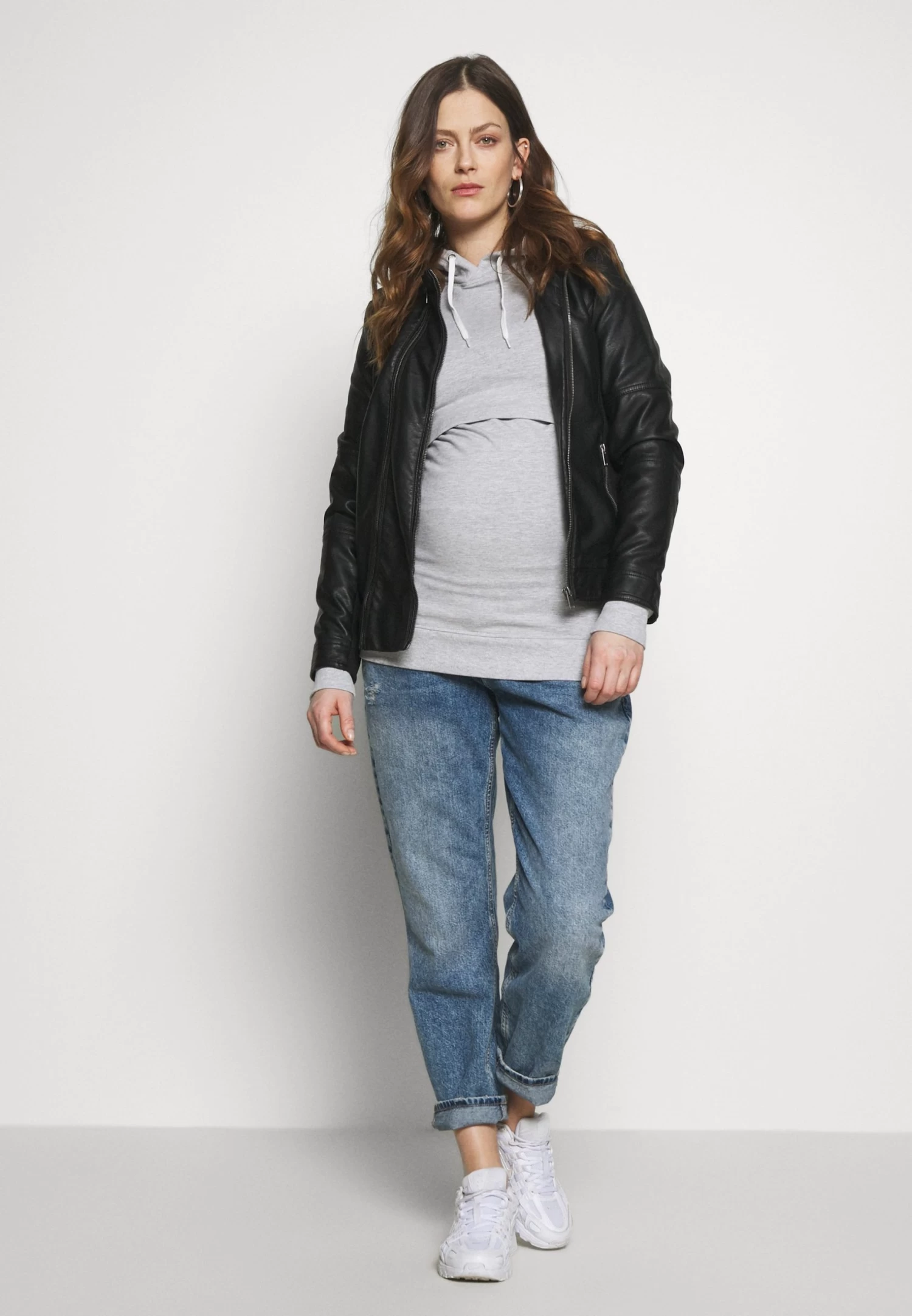 2 Pack Nursing Hoodie - Hoodie - Light Grey/Dark Blue 4 2 Pack Nursing Hoodie - Hoodie - Light Grey/Dark Blue - Image 2