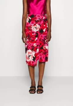 Anna Field Front Knot Midi Skirt - Pencil Skirt - Pink