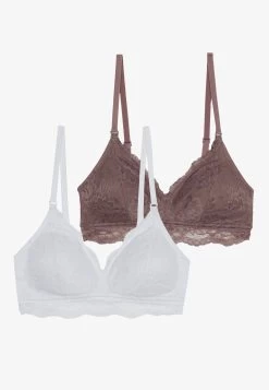 Anna Field 2 Pack- Triangle Bra - Pink/White -Anna Field 718c99870331436f87005690f31c8921