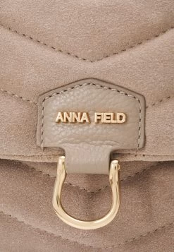 Anna Field Leather - Across Body Bag -Taupe -Anna Field 7540d13e641344a88a8a7281c84a8eb7