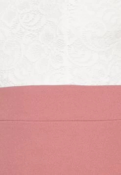 Anna Field Jersey Dress - White/Pink -Anna Field 7a292368140e44548aed51cca9c4ee23