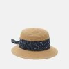 Anna Field Hat - Tan/Dark Blue -Anna Field 7a5b6d40798f44a08be8142c38c1870e