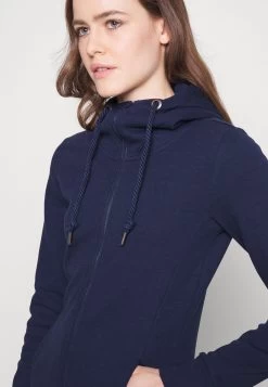 Zip-Up Sweatshirt -Dark Blue -Anna Field 7bda25c1f919476085145851035afabc
