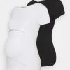 Nursing 2Er Pack - Basic T-Shirt - Basic T-Shirt - Black/White -Anna Field 7e412bf4245e43a7bceaa549785a02e3