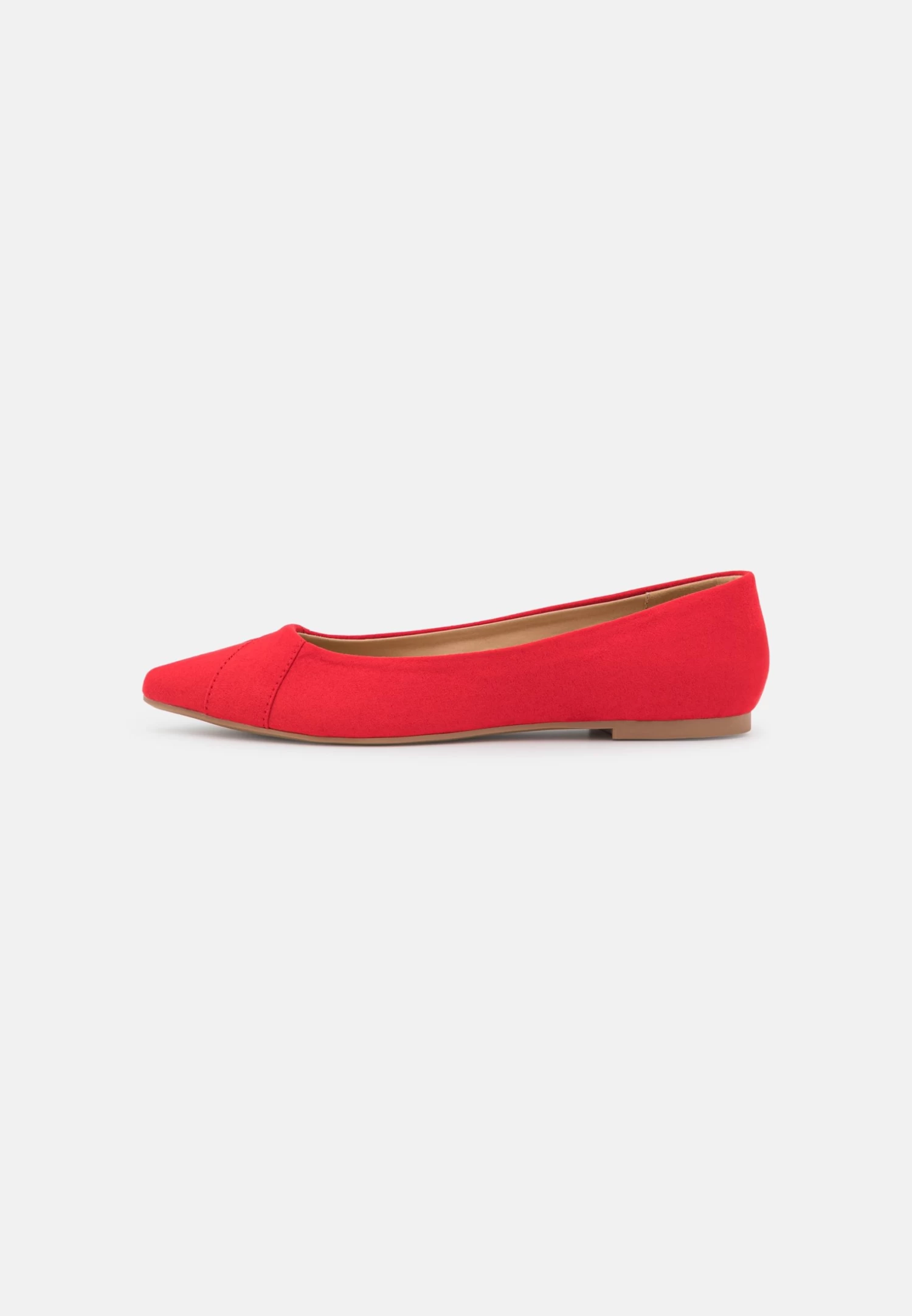 Anna Field Ballet Pumps - Red 4 Anna Field Ballet Pumps - Red - Image 2