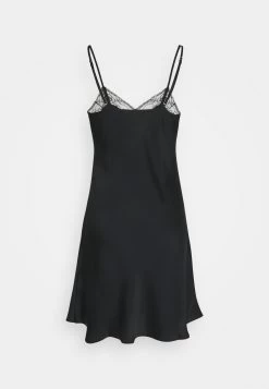 Anna Field Hammered Satin Nightie - Nightie - Black -Anna Field 81ba39e4a7c34ae08ecb2226b80f5767