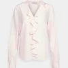 Anna Field Blouse With Frontal Volant - Blouse - Pink