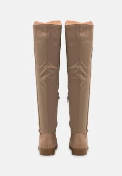 Anna Field Over-The-Knee Boots - Beige -Anna Field 8d7d5284d45247d9bb73a71a59d46a28