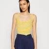 Anna Field Top - White/Yellow -Anna Field 8df72a1d202f47b7909660b235103761