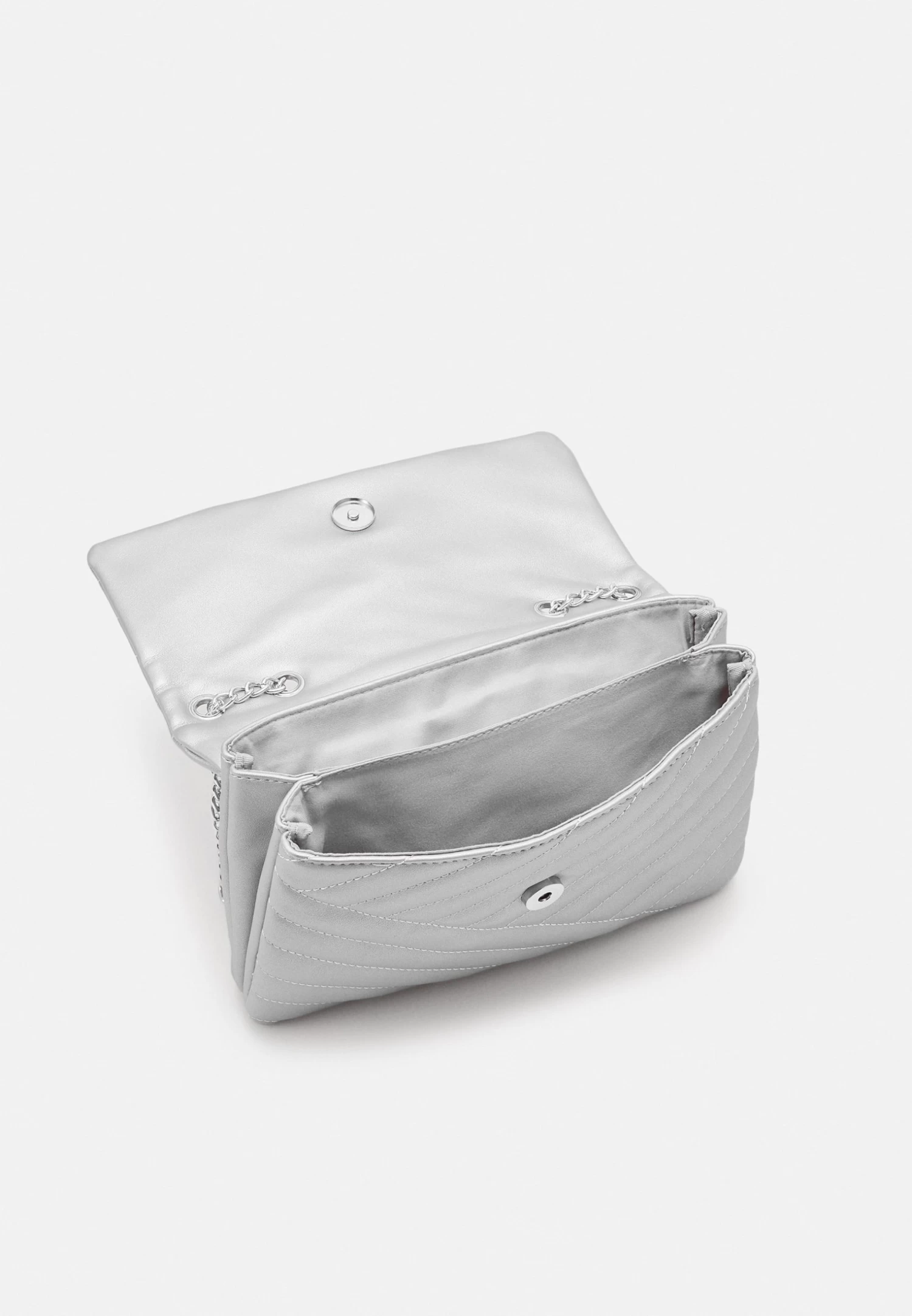 Anna Field Across Body Bag - Silver-Coloured 5 Anna Field Across Body Bag - Silver-Coloured - Image 3
