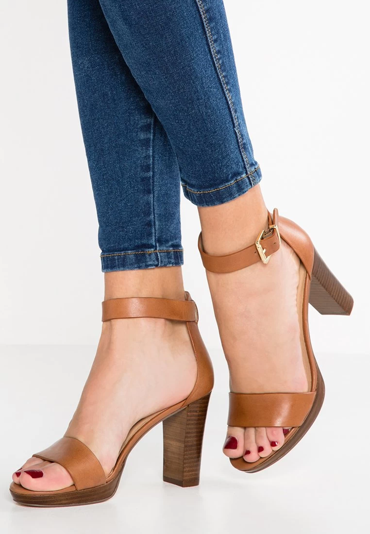 Anna Field Leather- High Heeled Sandals - Cognac 3 Anna Field Leather- High Heeled Sandals - Cognac