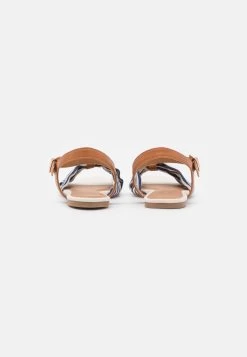 Anna Field Sandals - Cognac/Dark Blue -Anna Field 987aa6e6b1b649b189c6b857905878bf